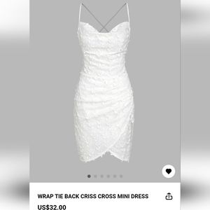 Cider XL white dress